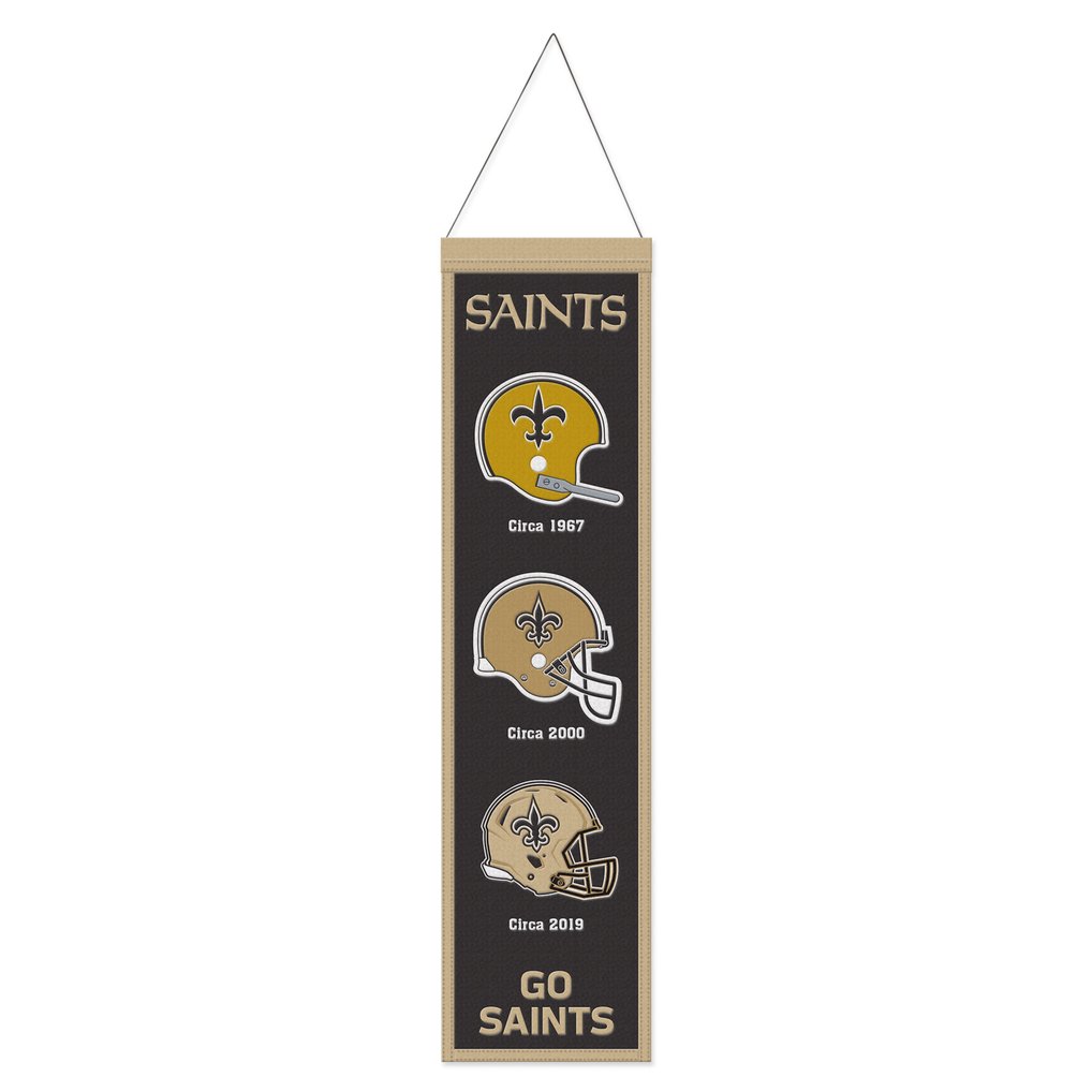 New Orleans Saints WinCraft 8" x 32" Evolution Banner