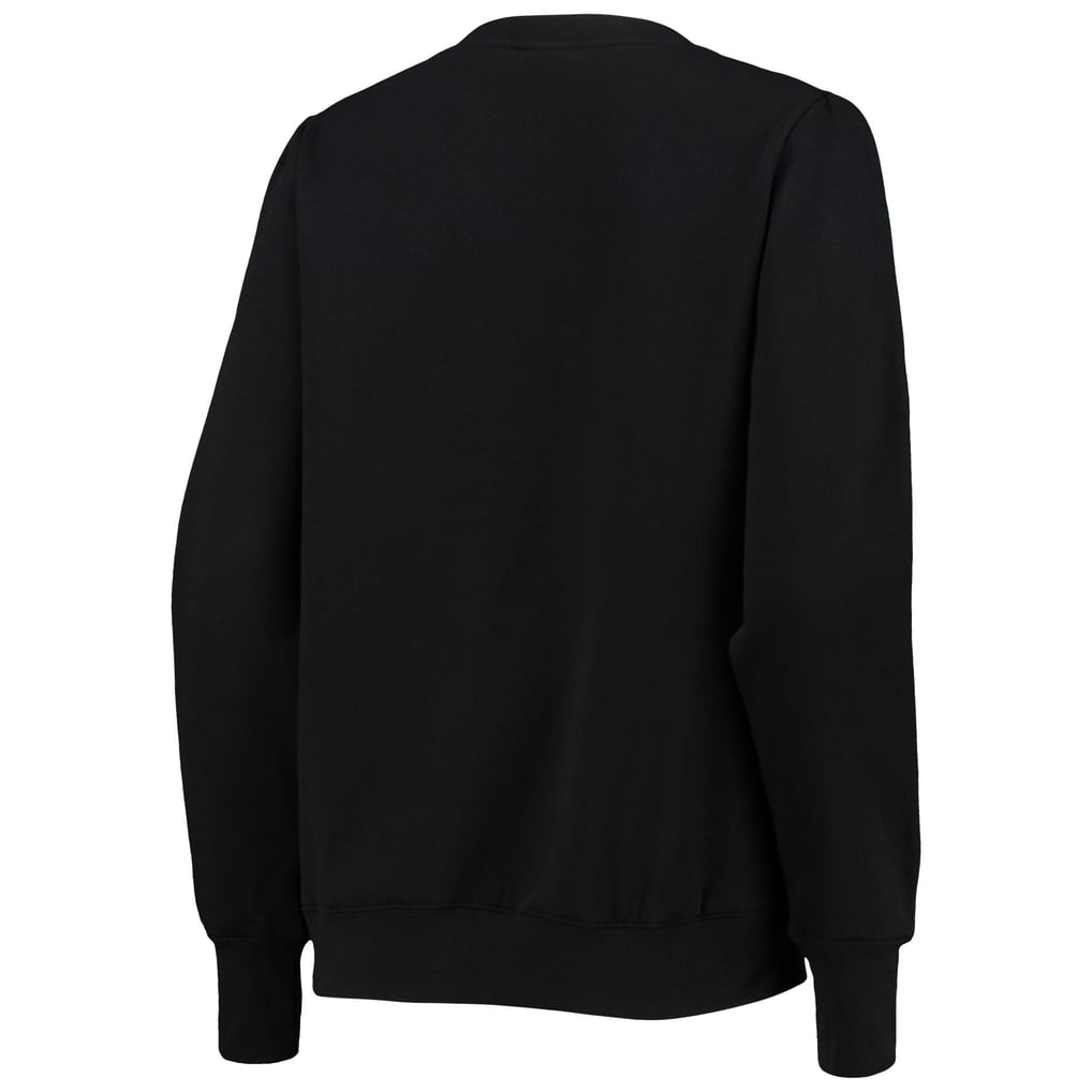 New Orleans Saints Cuce Women's Winners Square Neck Pullover Sweatshirt - Black