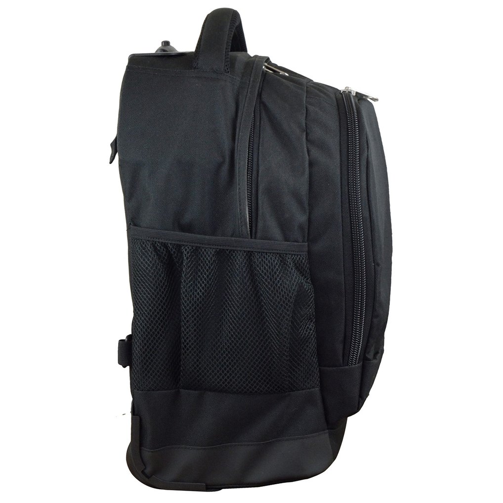 New York Giants 19'' Premium Wheeled Backpack - Black