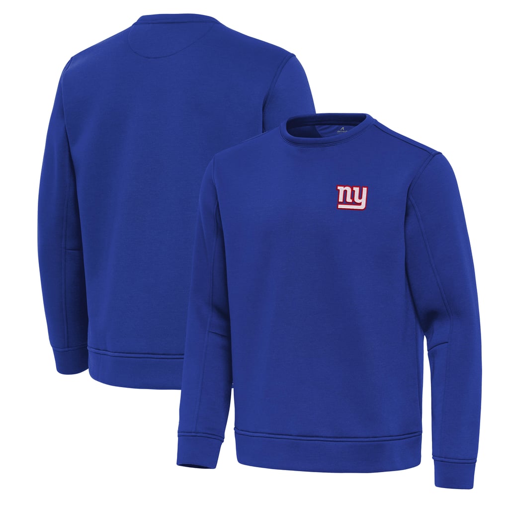 New York Giants Antigua Relevant Lightweight Pullover Sweatshirt - Royal