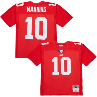 Eli Manning New York Giants Mitchell & Ness 2004 Legacy Replica Jersey - Red