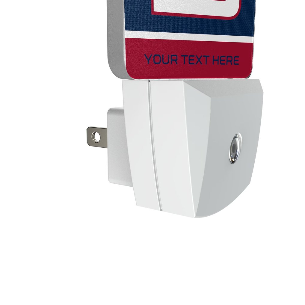 New York Giants Personalized 2-Piece Nightlight Set