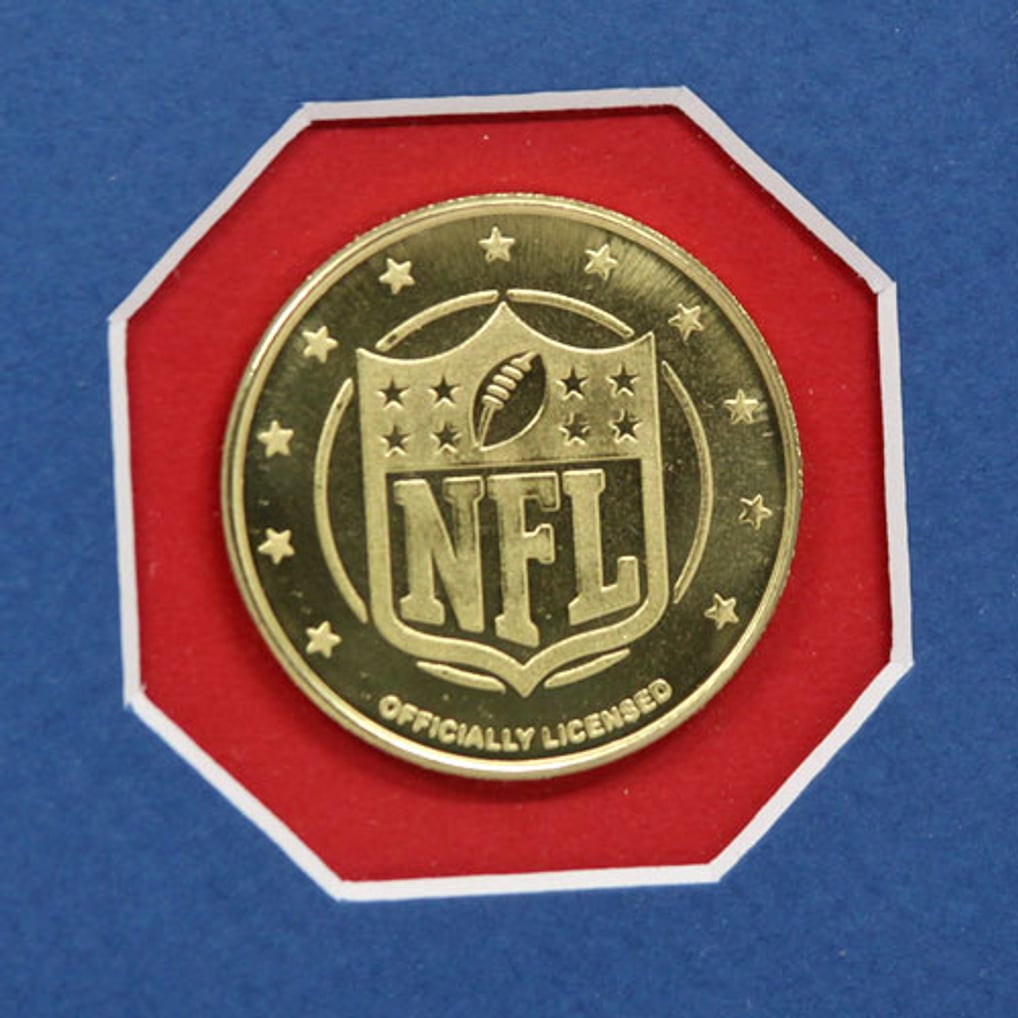 New York Giants Super Bowl Ticket Collection Wall Frame