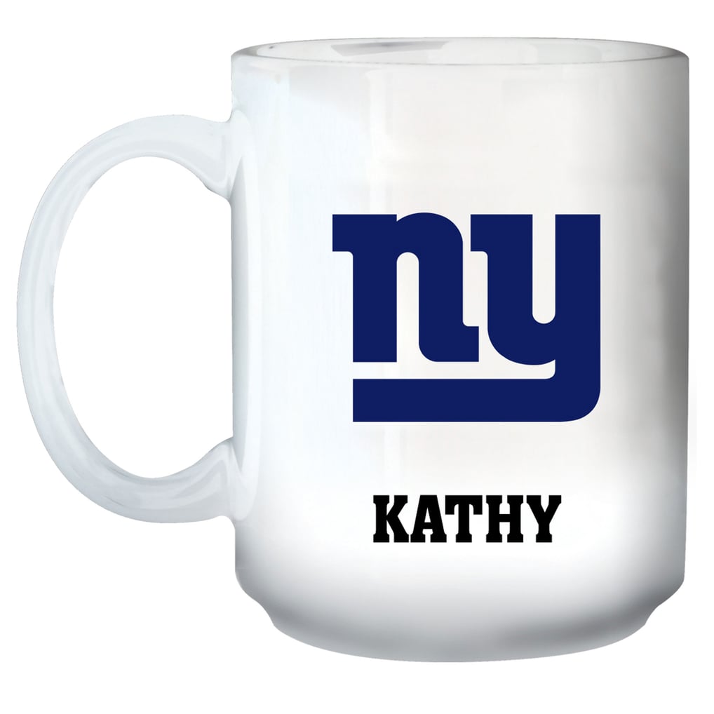 New York Giants 15oz. Personalized Mug - White