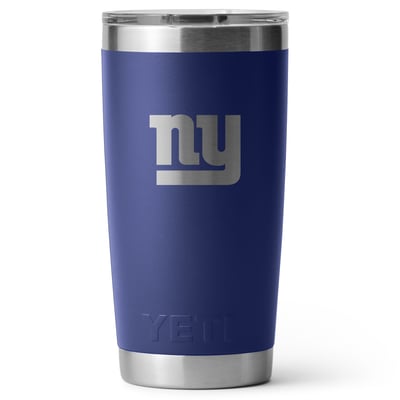 New York Giants YETI 20oz. Rambler Tumbler with MagSlider Lid