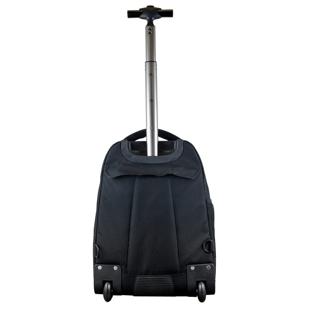 New York Islanders 19'' Premium Wheeled Backpack - Black