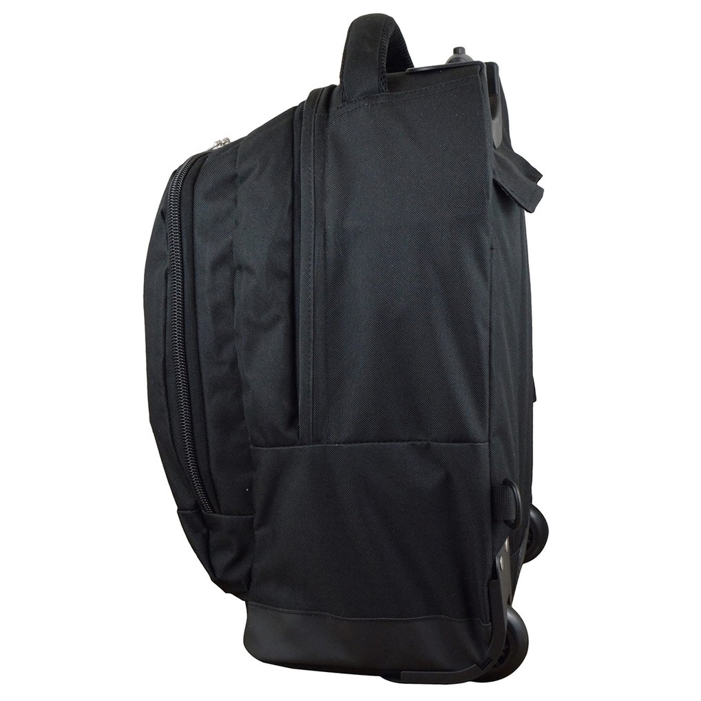 New York Islanders 19'' Premium Wheeled Backpack - Black