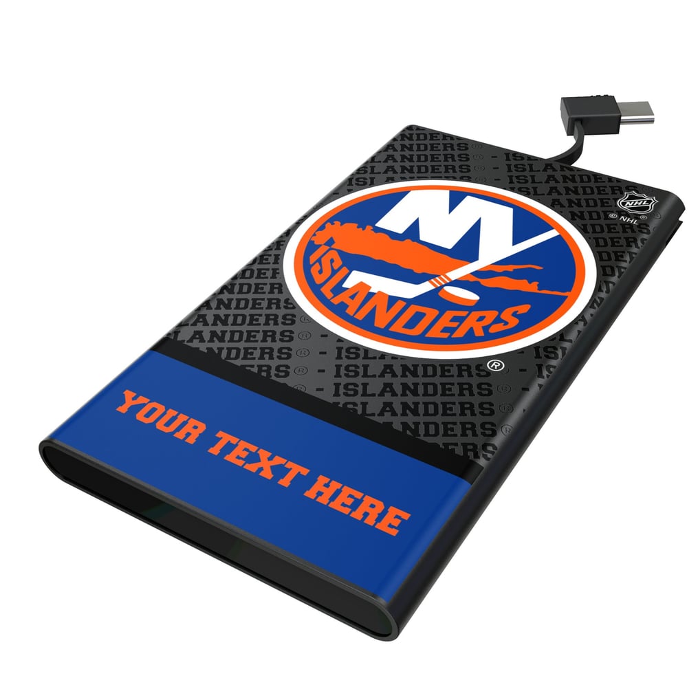 New York Islanders Keyscaper Personalized EndZone Plus 5000mAh Flat Powerbank