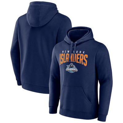 New York Islanders Fanatics Special Edition 2.0 Wordmark Pullover Hoodie - Navy