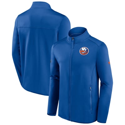 New York Islanders Fanatics Authentic Pro Rink Fleece Full-Zip Jacket - Royal