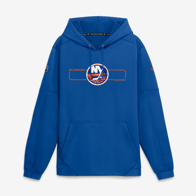 New York Islanders Fanatics Authentic Pro Rink Fleece Pullover Hoodie - Royal