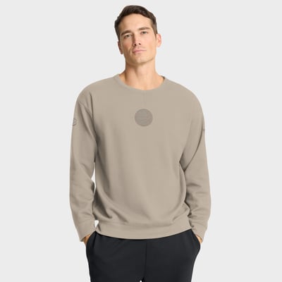 New York Islanders Fanatics Authentic Pro Road Tri-Blend Sweatshirt - Tan