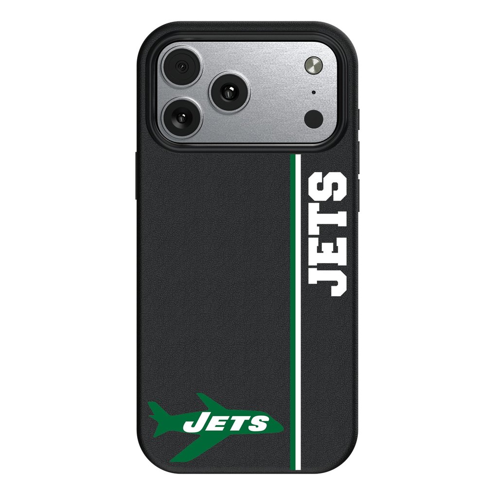 New York Jets Keyscaper Throwback Logo iPhone Magnetic Bump Case