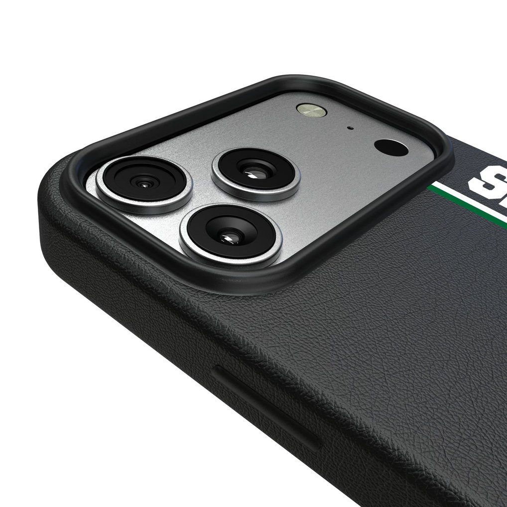 New York Jets Keyscaper Throwback Logo iPhone Magnetic Bump Case