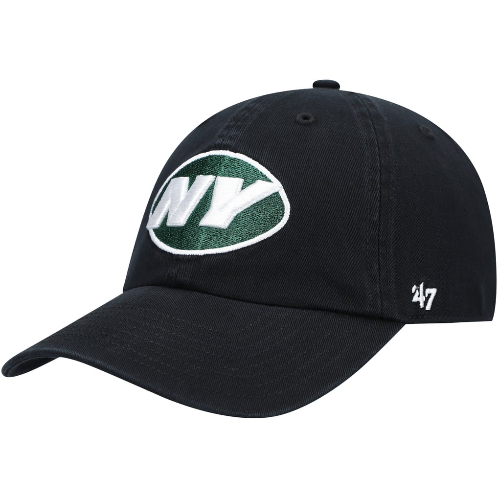 New York Jets '47 Clean Up Alternate Adjustable Hat - Black