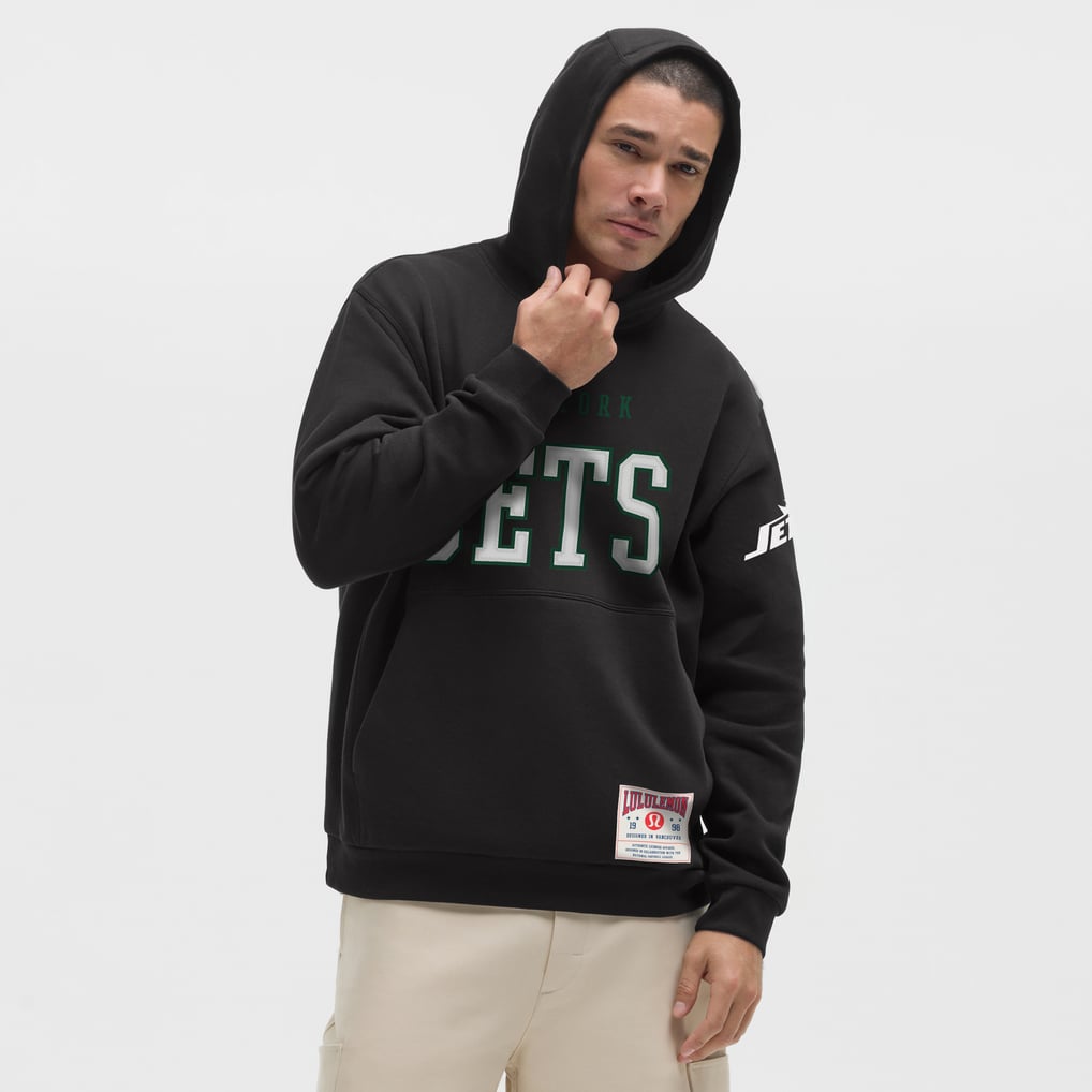New York Jets lululemon Steady State Pullover Hoodie - Black