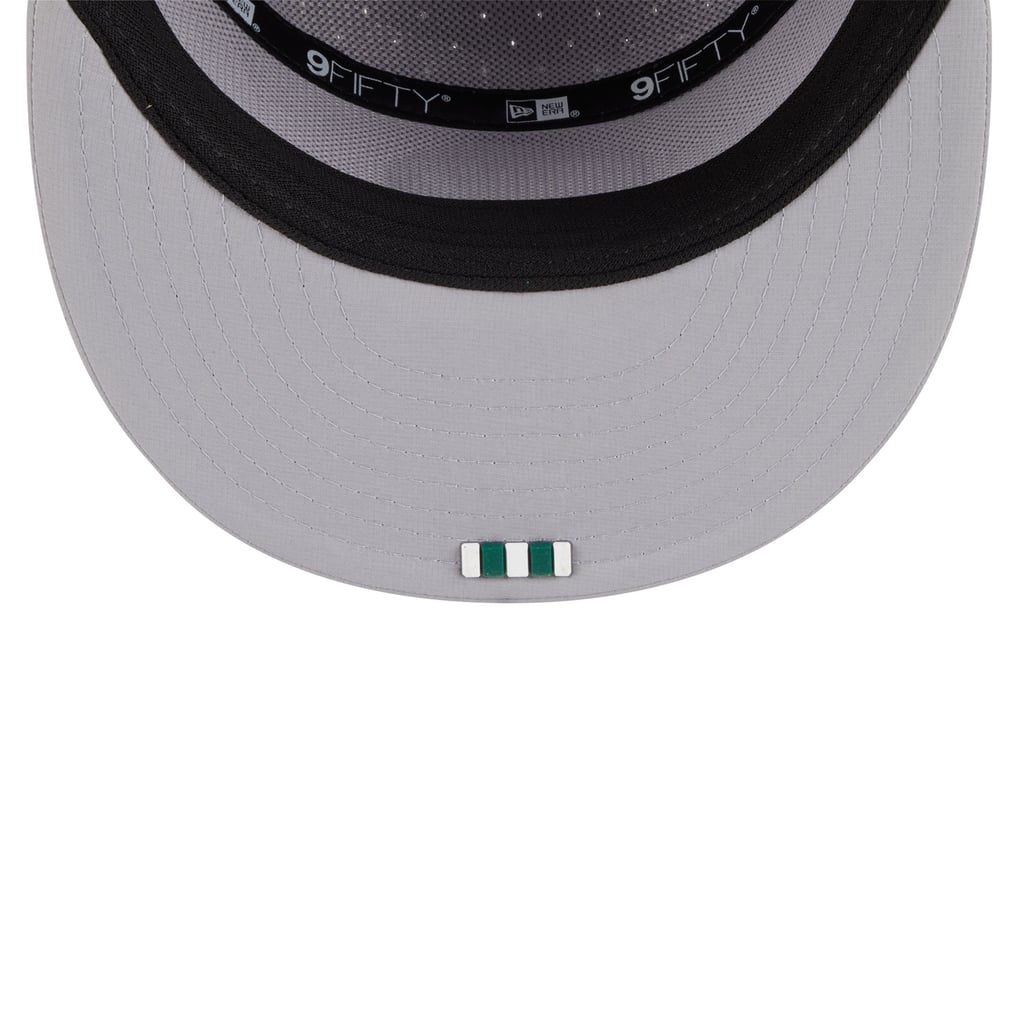 New York Jets New Era 2025 Sideline  Split Panel 9FIFTY Snapback Hat - Gray