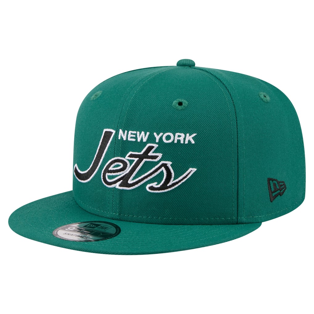  New York Jets New Era Core Team Script 9FIFTY Snapback Hat - Green