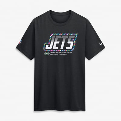 New York Jets Nike 2026 NFL Crucial Catch Tri-Blend Dri-FIT T-Shirt - Black