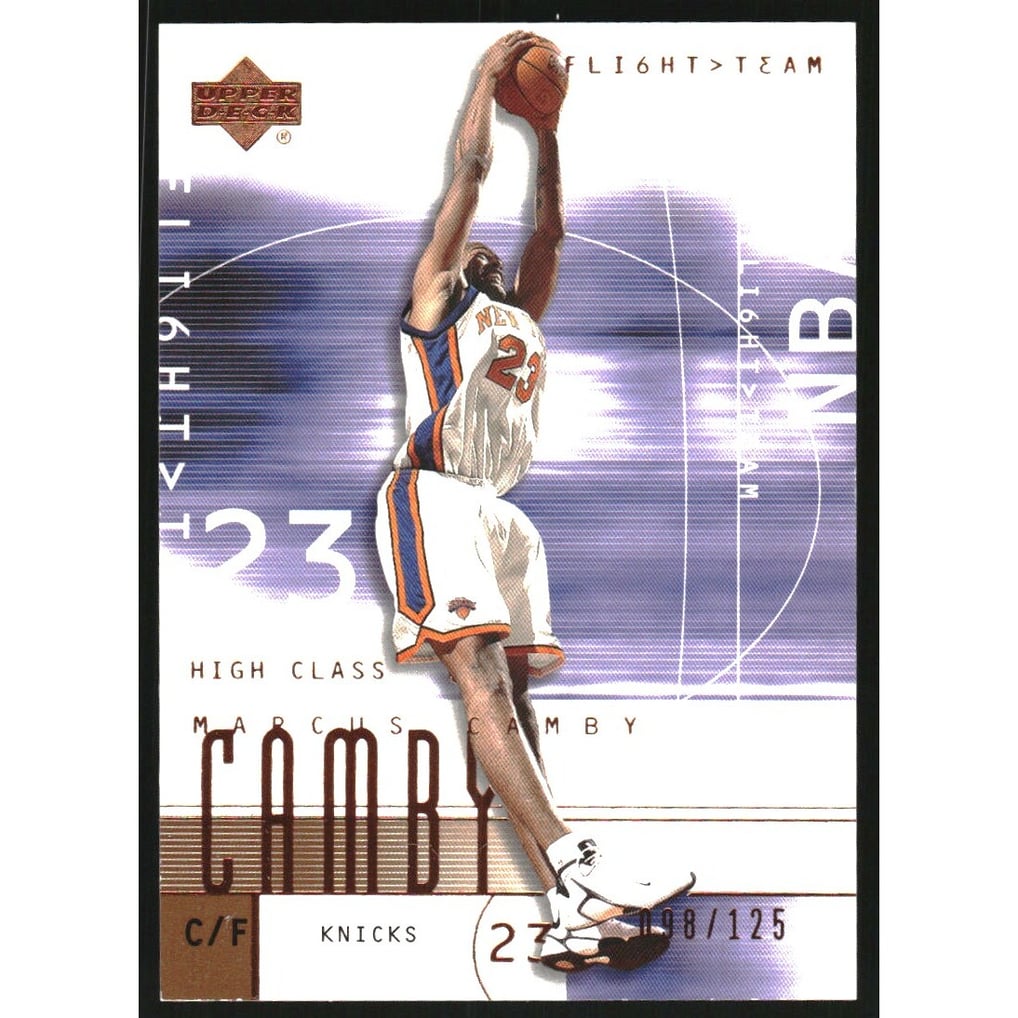 2001-02 Upper Deck Flight Team Copper #77 Marcus Camby