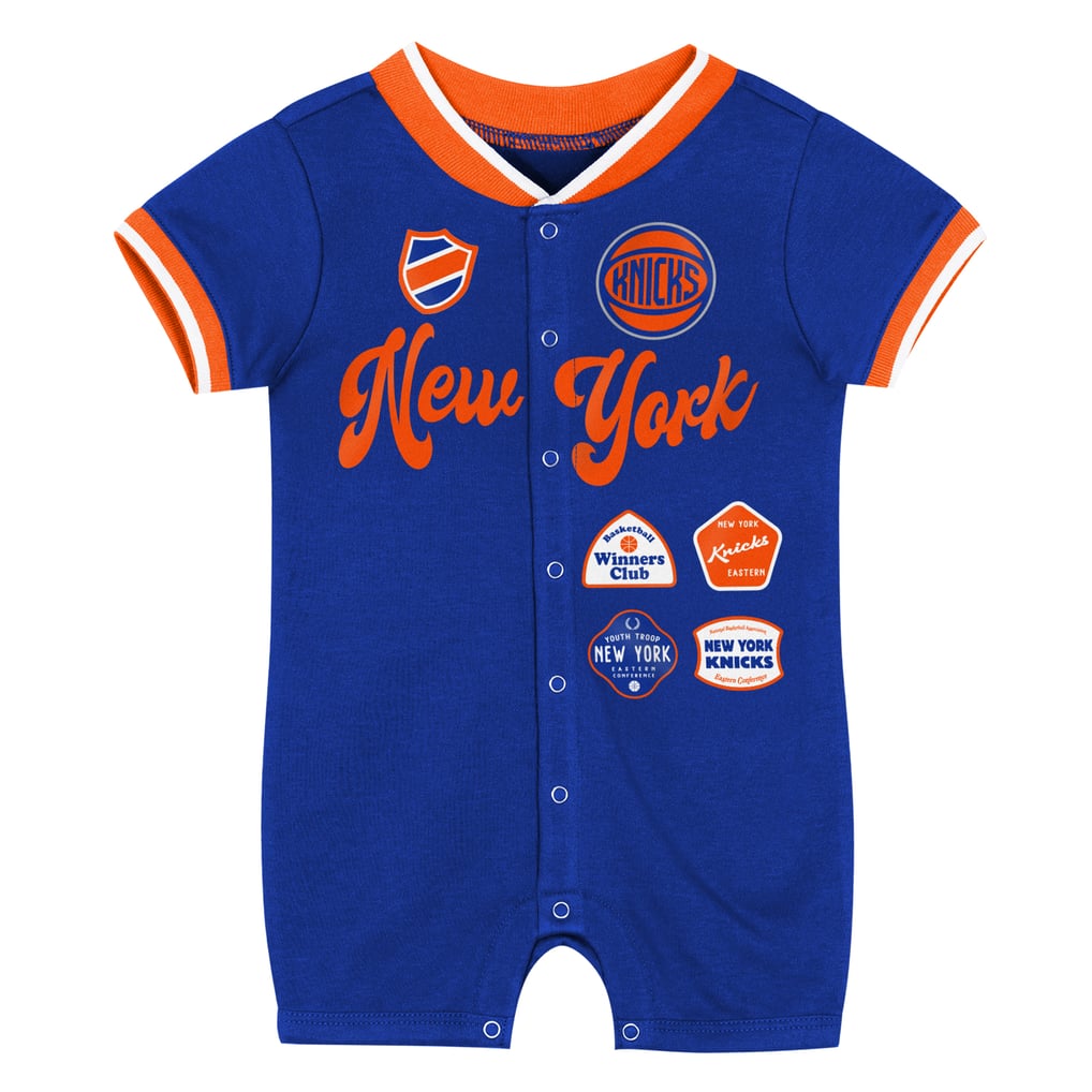 New York Knicks Outerstuff Infant Pinch Romper - Blue