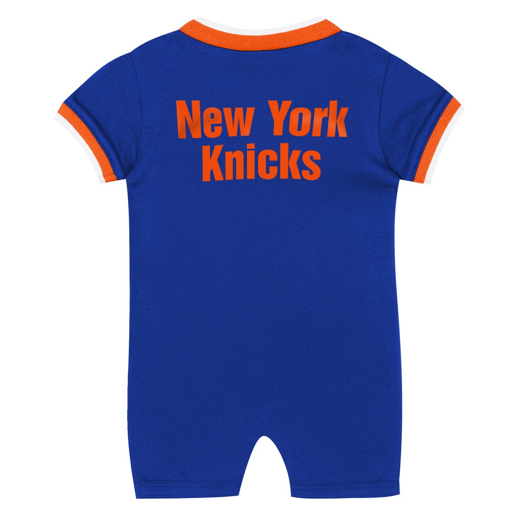 New York Knicks Outerstuff Infant Pinch Romper - Blue