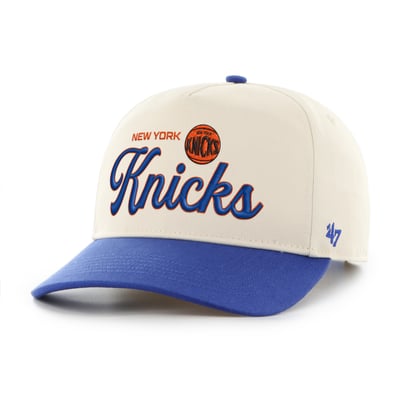  New York Knicks '47 Assemble Hitch Adjustable Hat - Natural/Blue