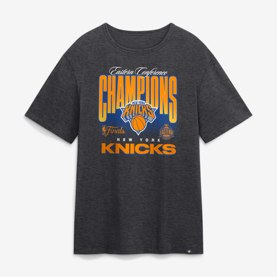 New York Knicks 2026 NBA Eastern Conference Champions Heritage T-Shirt - Charcoal