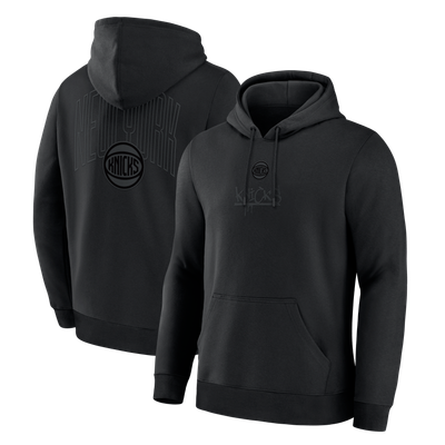 New York Knicks Fanatics Black Out Hoodie