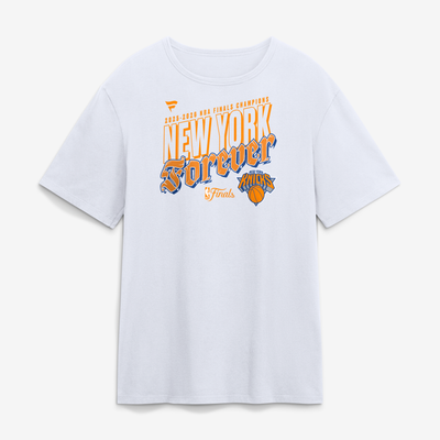 New York Knicks Fanatics 2026 NBA Finals Champions Hometown T-Shirt - White