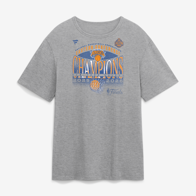 New York Knicks 2026 NBA Eastern Conference Champions Heritage T-Shirt - Gray