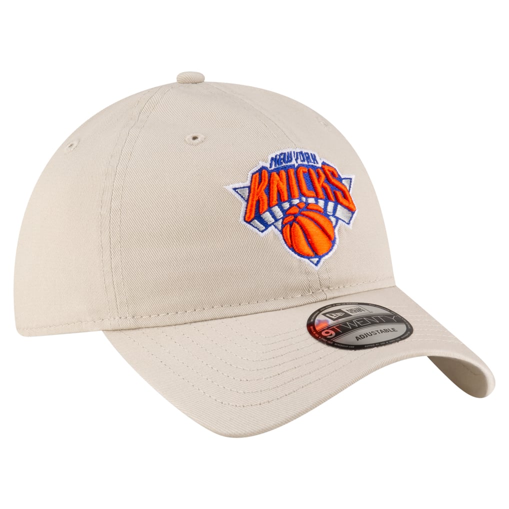 New York Knicks New Era Basic 9TWENTY Adjustable Hat - Tan