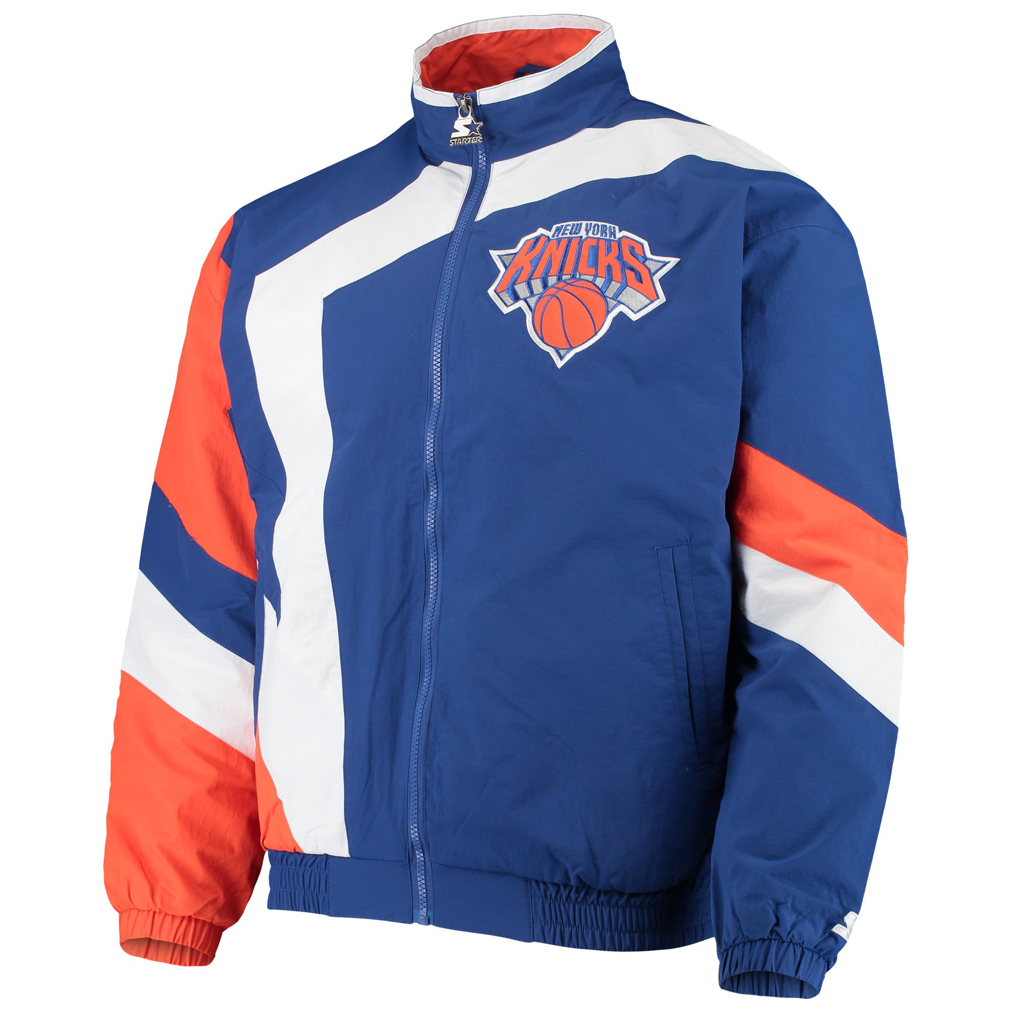 New York Knicks Starter The Star Vintage Full-Zip Jacket - Blue