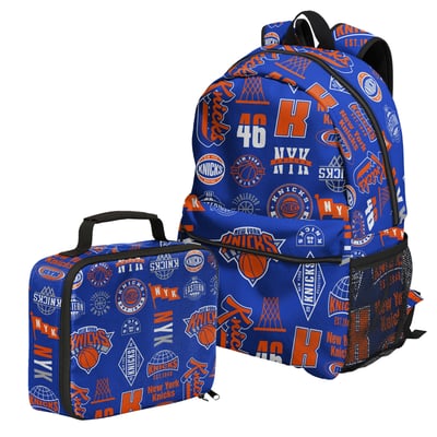 New York Knicks Outerstuff Backpack and Lunchbox Set