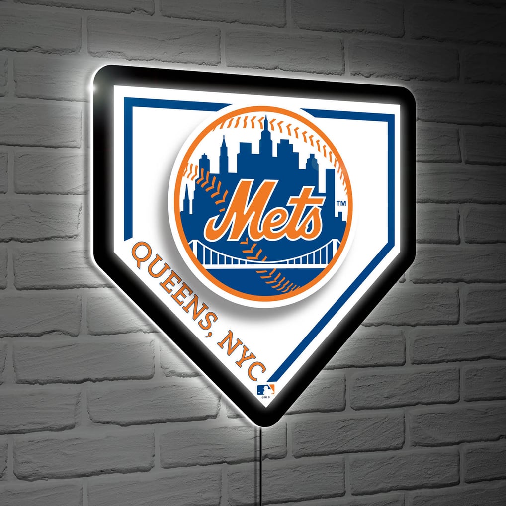  New York Mets LED Wall Home Plate