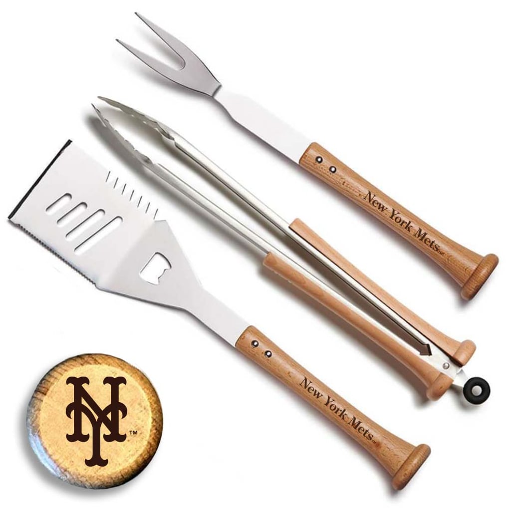 New York Mets Baseball BBQ Triple Play Combo Set