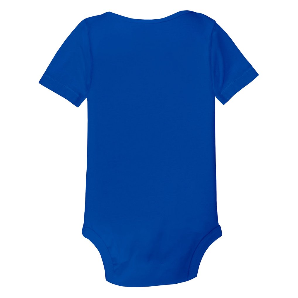 New York Mets Tiny Turnip Infant Baseball Flag Bodysuit - Royal