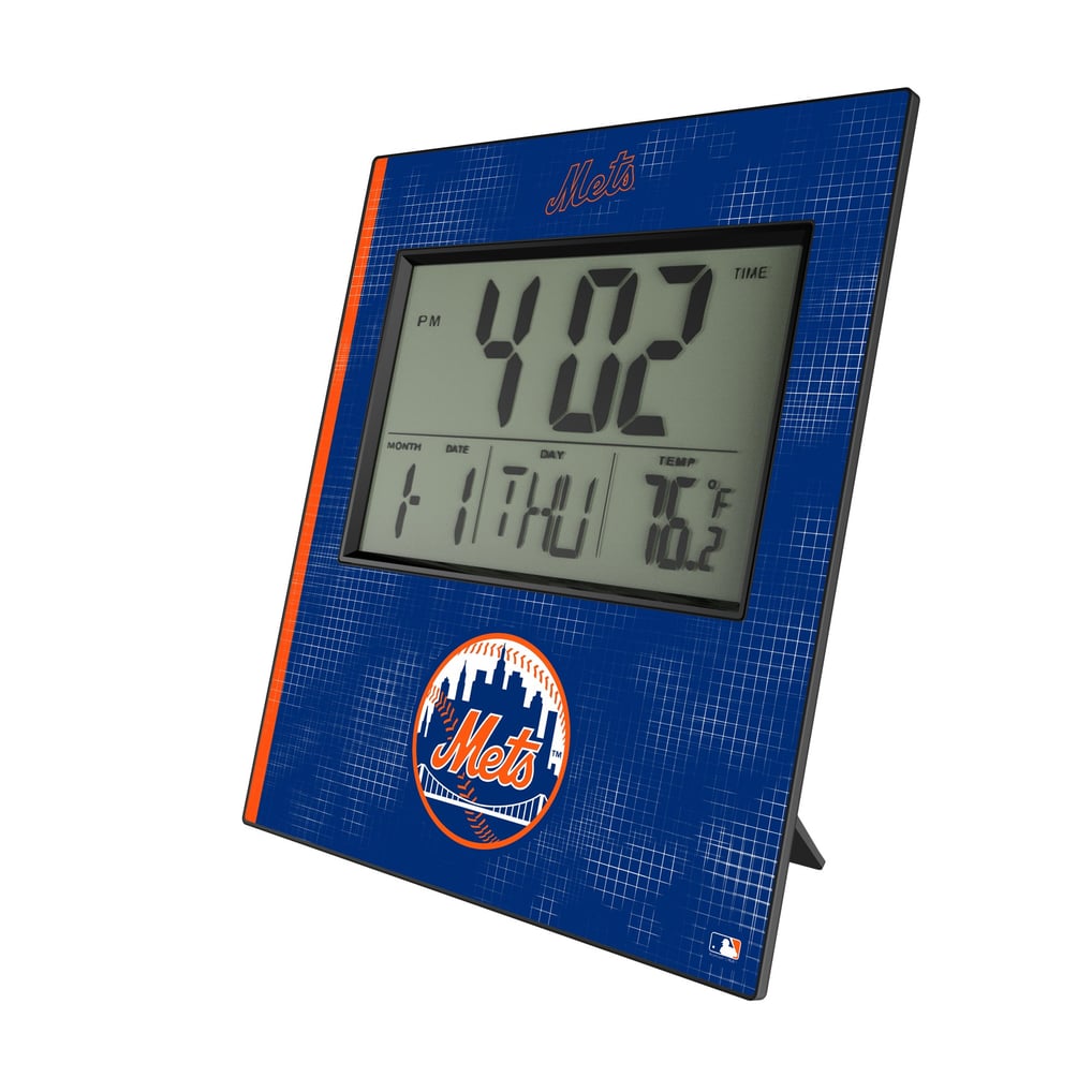 New York Mets Keyscaper Digital Desk Clock