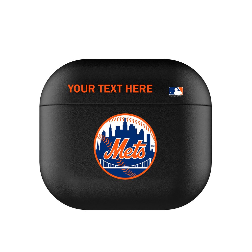 New York Mets Keyscaper Personalized Insignia 3rd Generation AirPods Case Cover