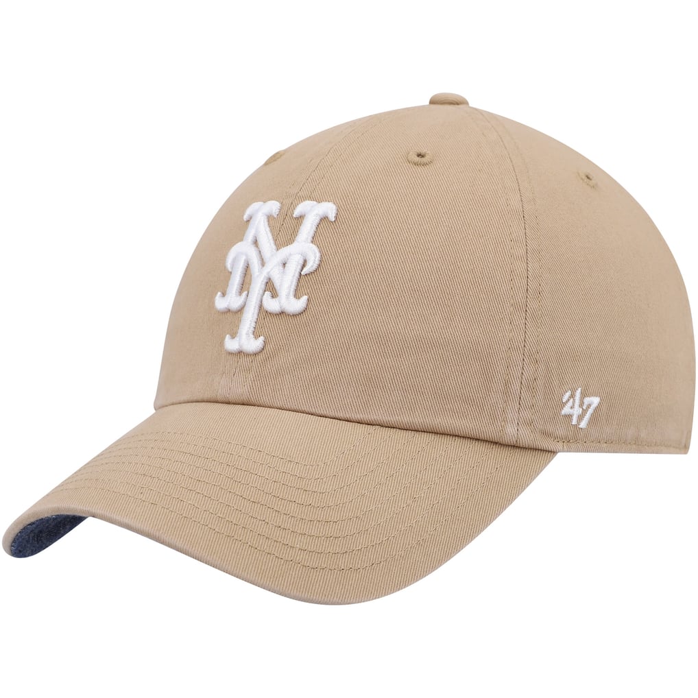 New York Mets '47 Chambray Ballpark Clean Up Adjustable Hat - Khaki