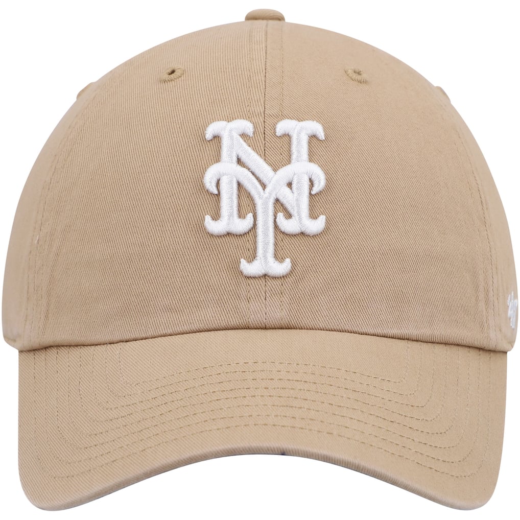 New York Mets '47 Chambray Ballpark Clean Up Adjustable Hat - Khaki