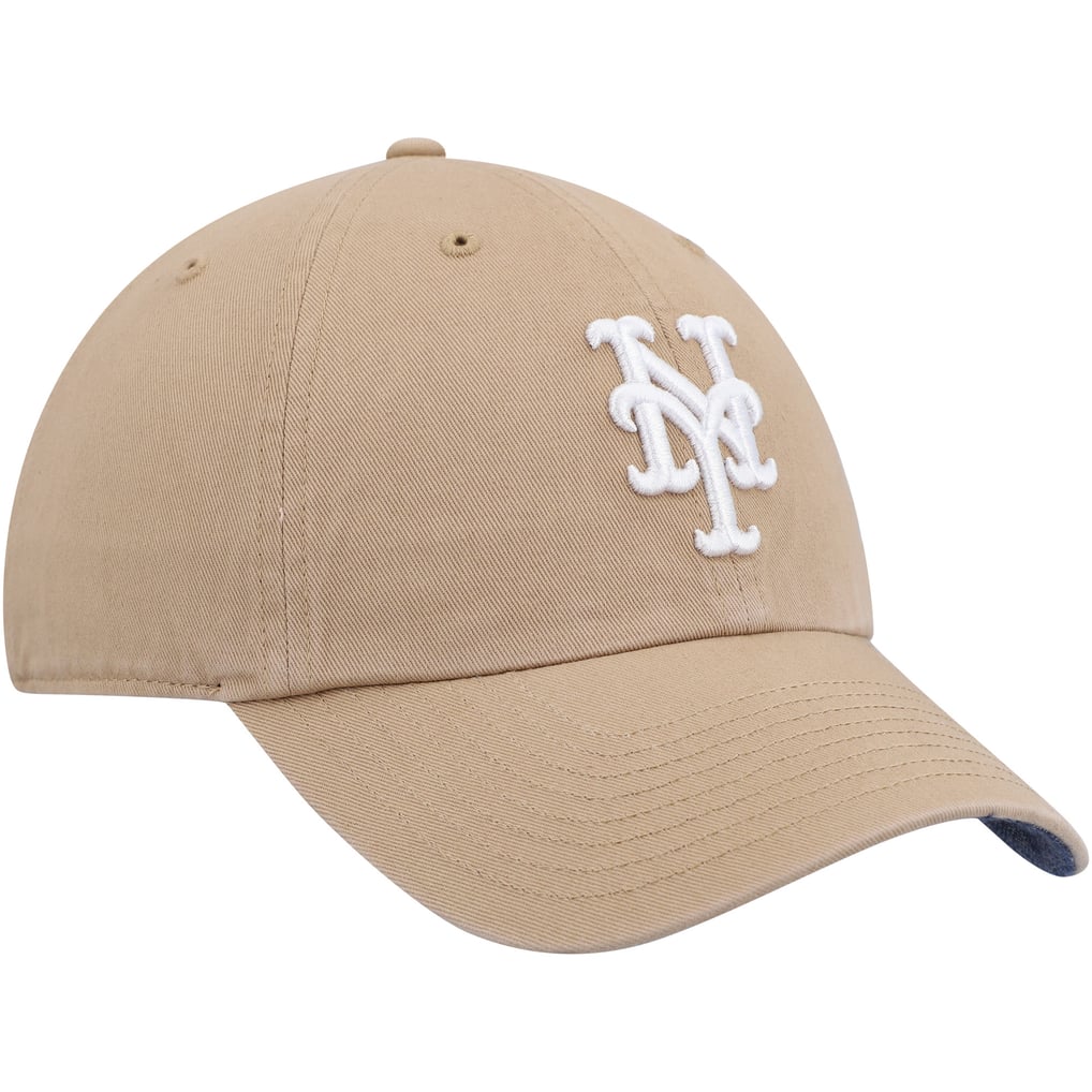 New York Mets '47 Chambray Ballpark Clean Up Adjustable Hat - Khaki
