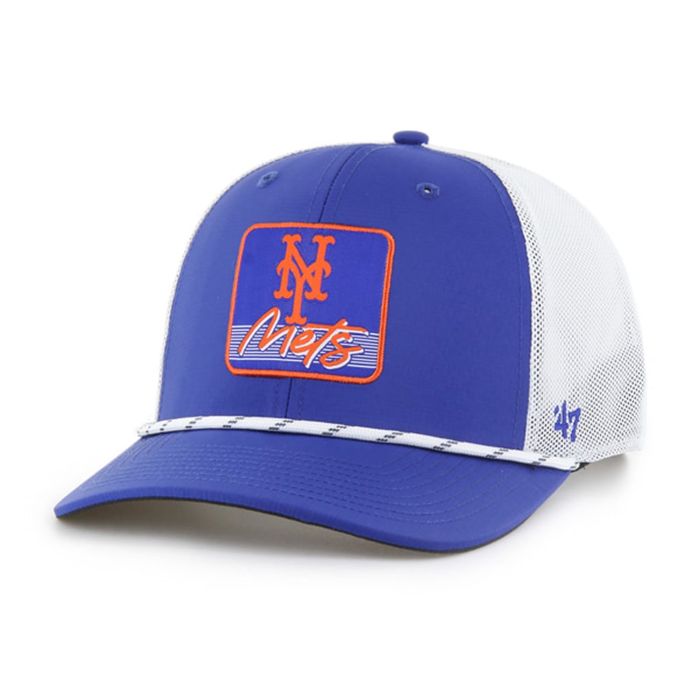 New York Mets '47 Scratch Adjustable Trucker Hat - Royal/White