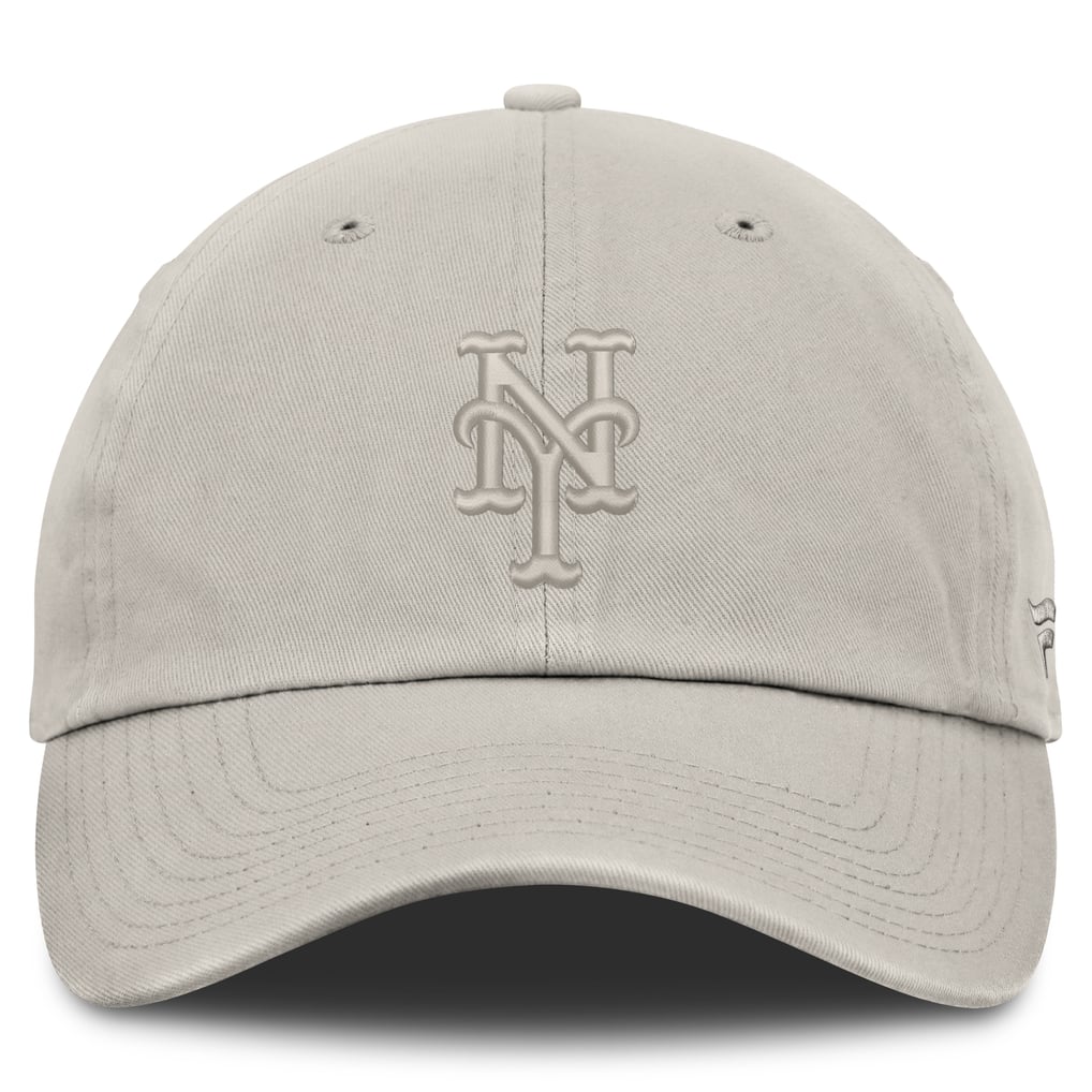  New York Mets Fanatics Tinge Adjustable Hat - Stone