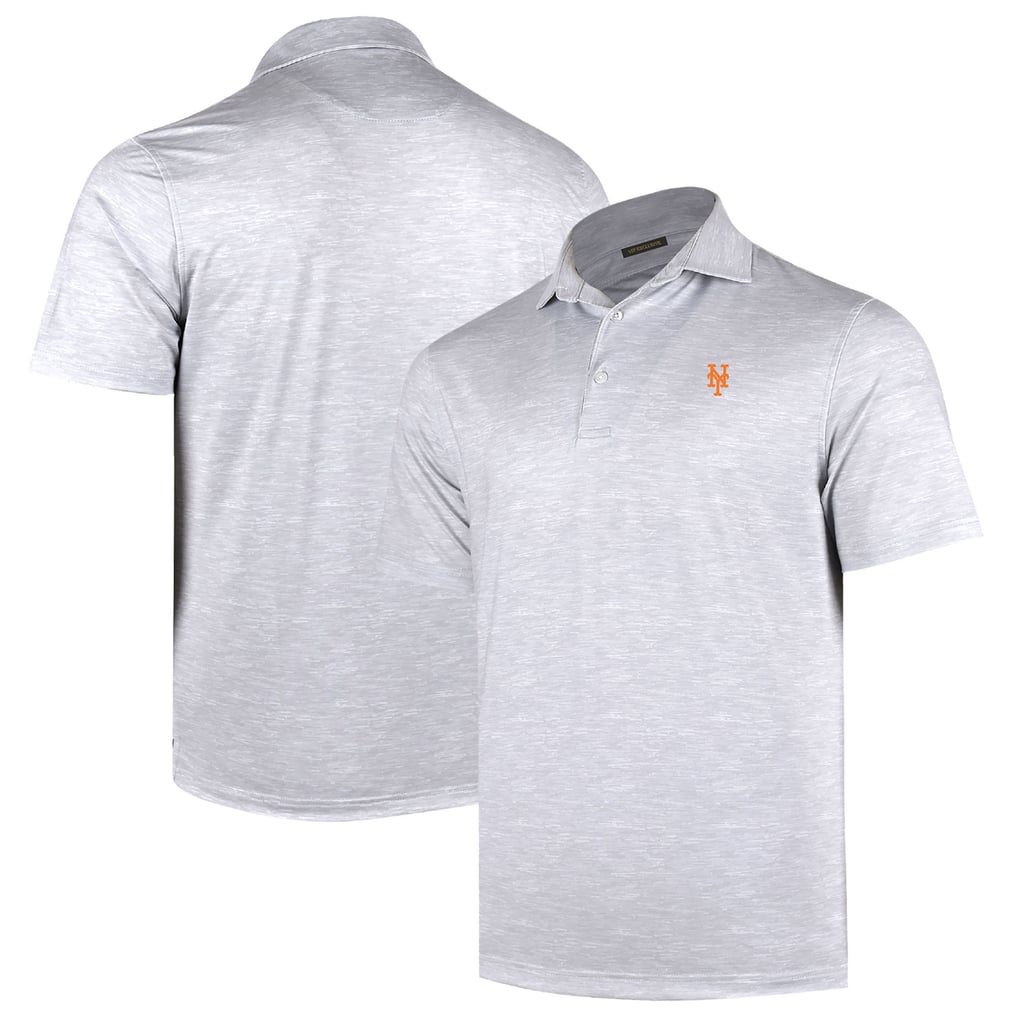 New York Mets Sublime Tri-Blend Polo - Gray