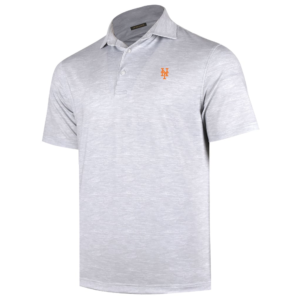 New York Mets Sublime Tri-Blend Polo - Gray