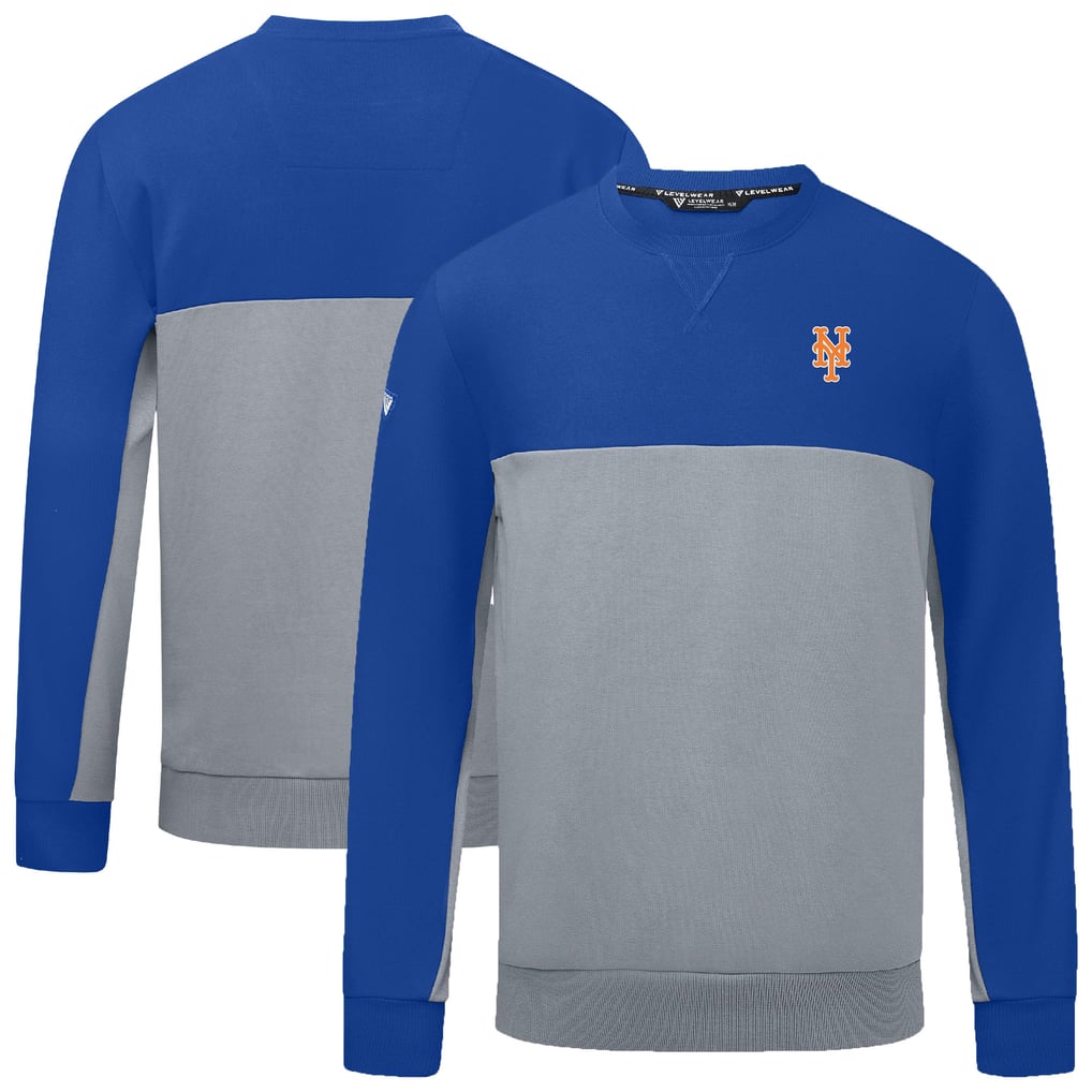 New York Mets Levelwear Legacy Insignia 2.0 Pullover Sweatshirt - Royal
