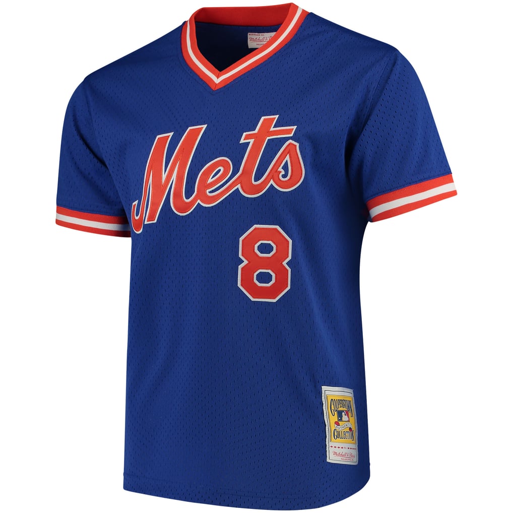 Gary Carter New York Mets Mitchell & Ness Authentic Batting Practice Jersey - Royal