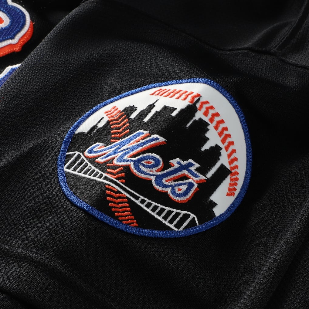 Mike Piazza New York Mets Mitchell & Ness Cooperstown Collection 2000 Batting Practice Jersey - Black