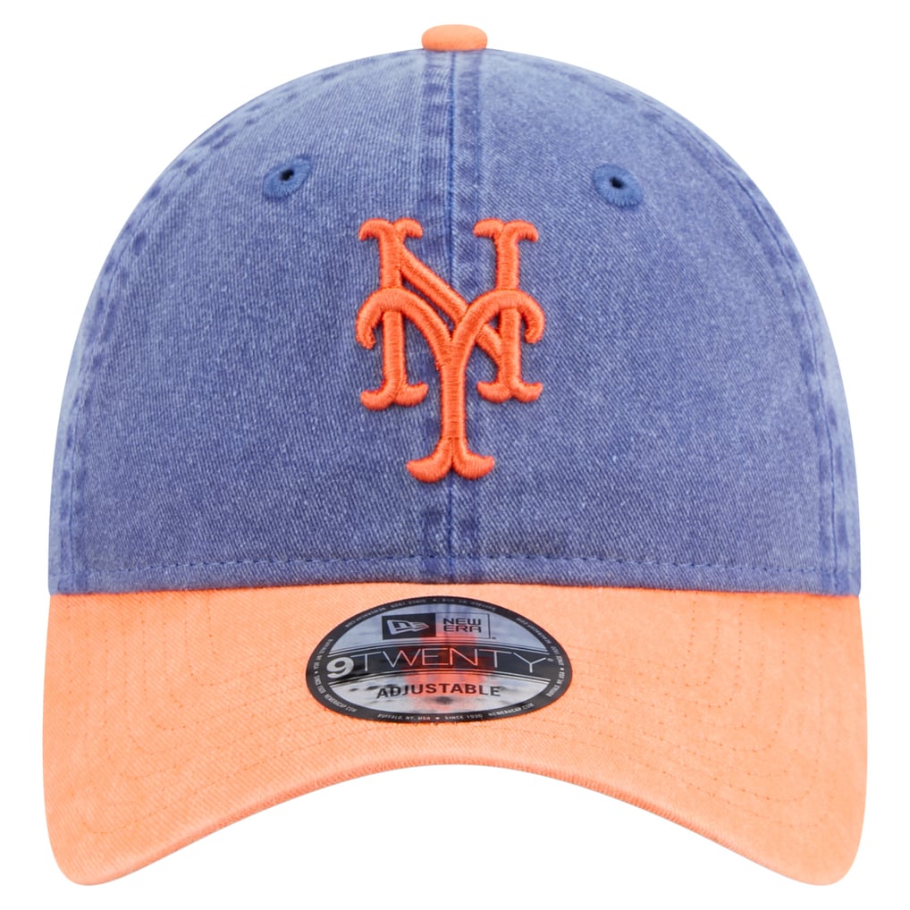 New York Mets New Era Select 9TWENTY Adjustable Hat - Blue/Orange